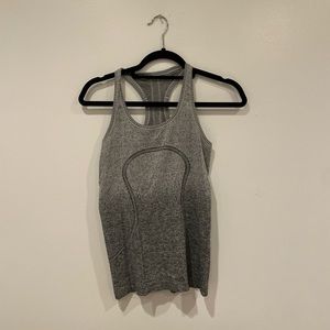 Lulu lemon Swiftly Tech Racerback Tank Top Gradient Grey